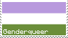Genderqueer Stamp Genderqueer Stamp